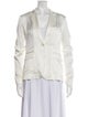 Nili Lotan Silk Blazer