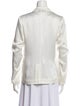 Nili Lotan Silk Blazer