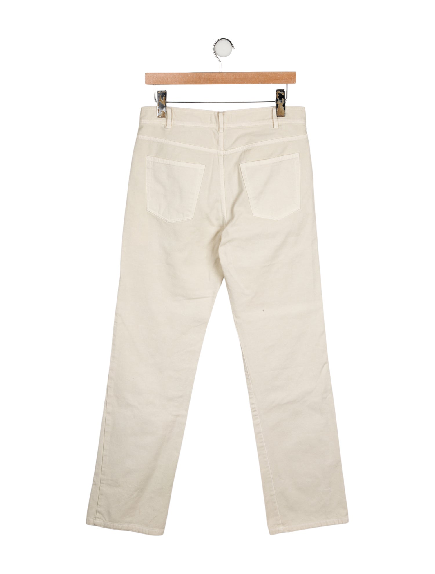 Nili Lotan High-Rise Straight Leg Jeans