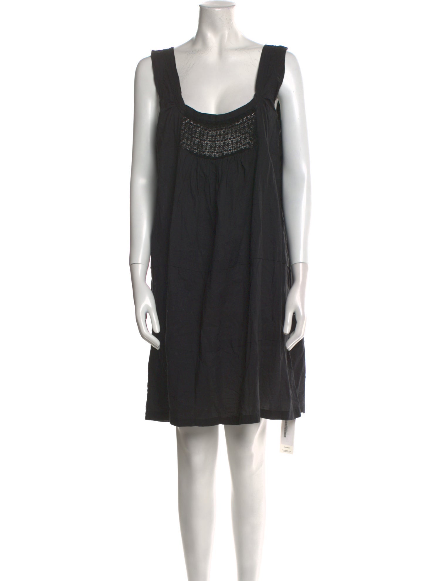 Nili Lotan Scoop Neck Mini Dress