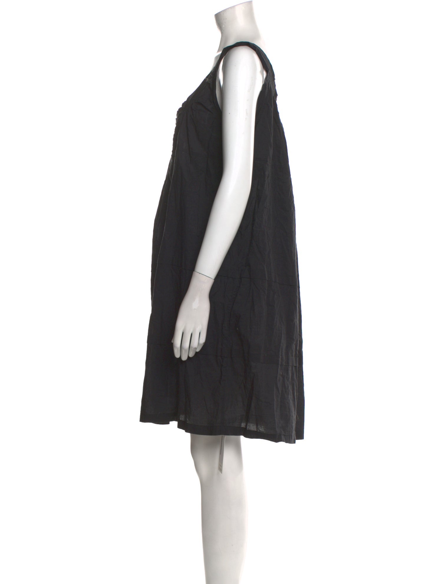 Nili Lotan Scoop Neck Mini Dress