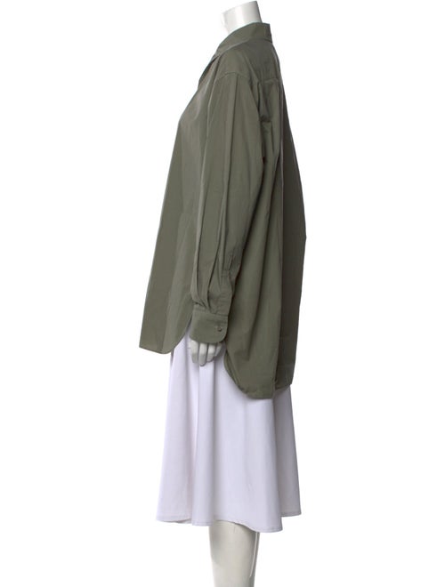 Nili Lotan Long Sleeve Button-Up Top