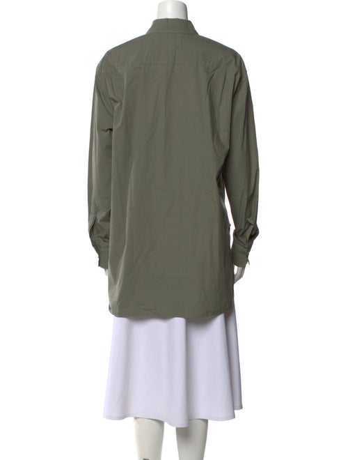 Nili Lotan Long Sleeve Button-Up Top