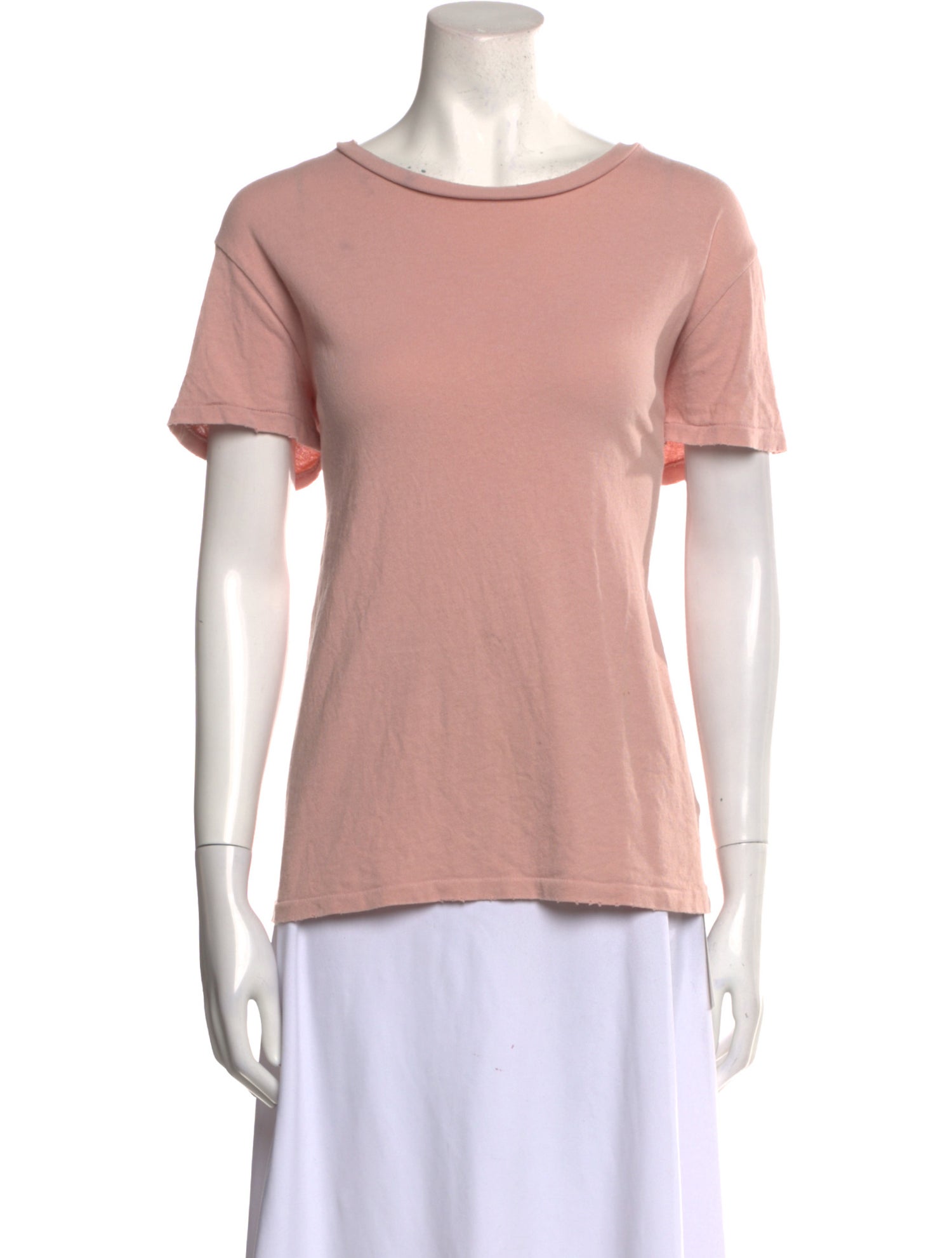 Nili Lotan Bateau Neckline Short Sleeve T-Shirt