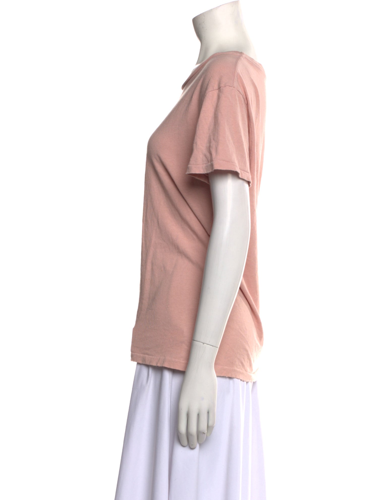 Nili Lotan Bateau Neckline Short Sleeve T-Shirt