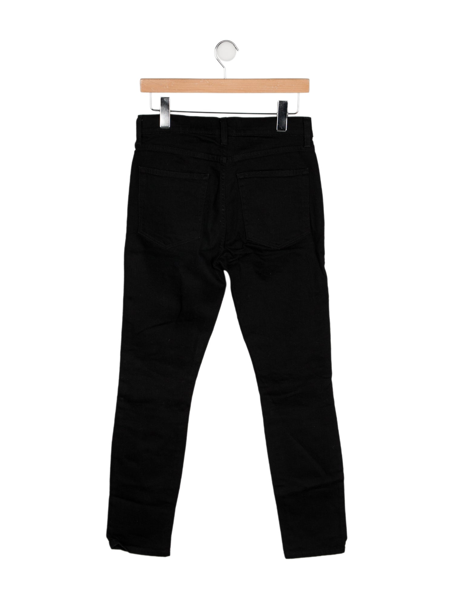 Nili Lotan Mid-Rise Straight Leg Jeans