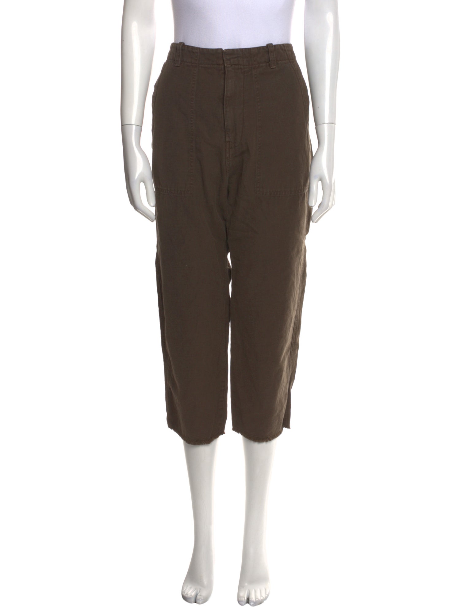 Nili Lotan High-Rise Straight Leg Jeans