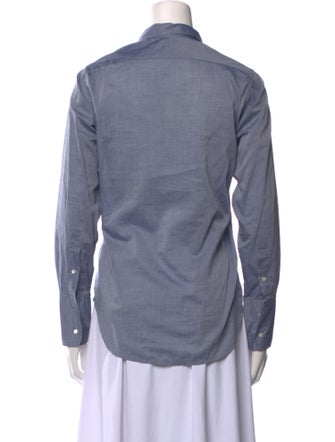 Nili Lotan Long Sleeve Button-Up Top