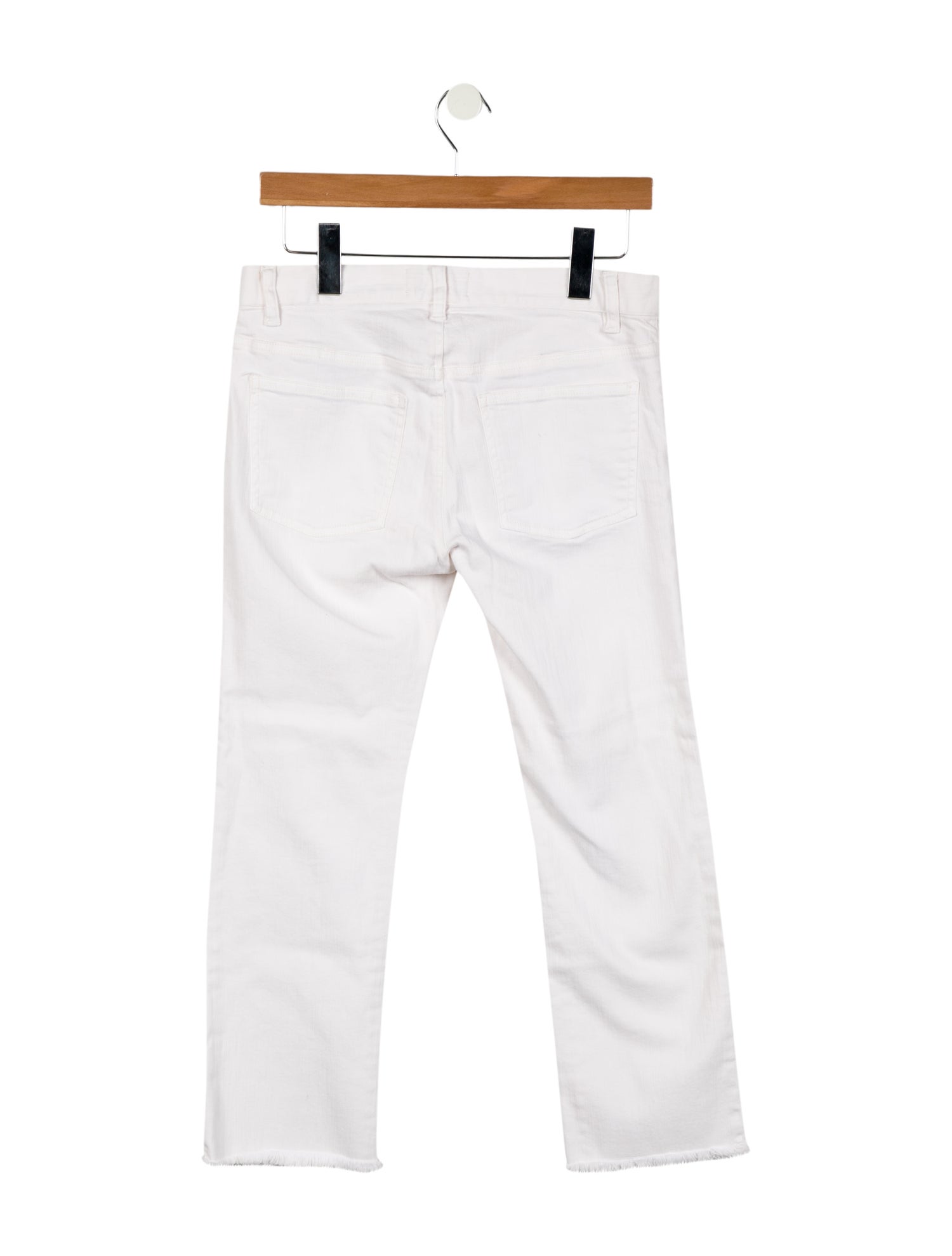 Nili Lotan Mid-Rise Straight Leg Jeans