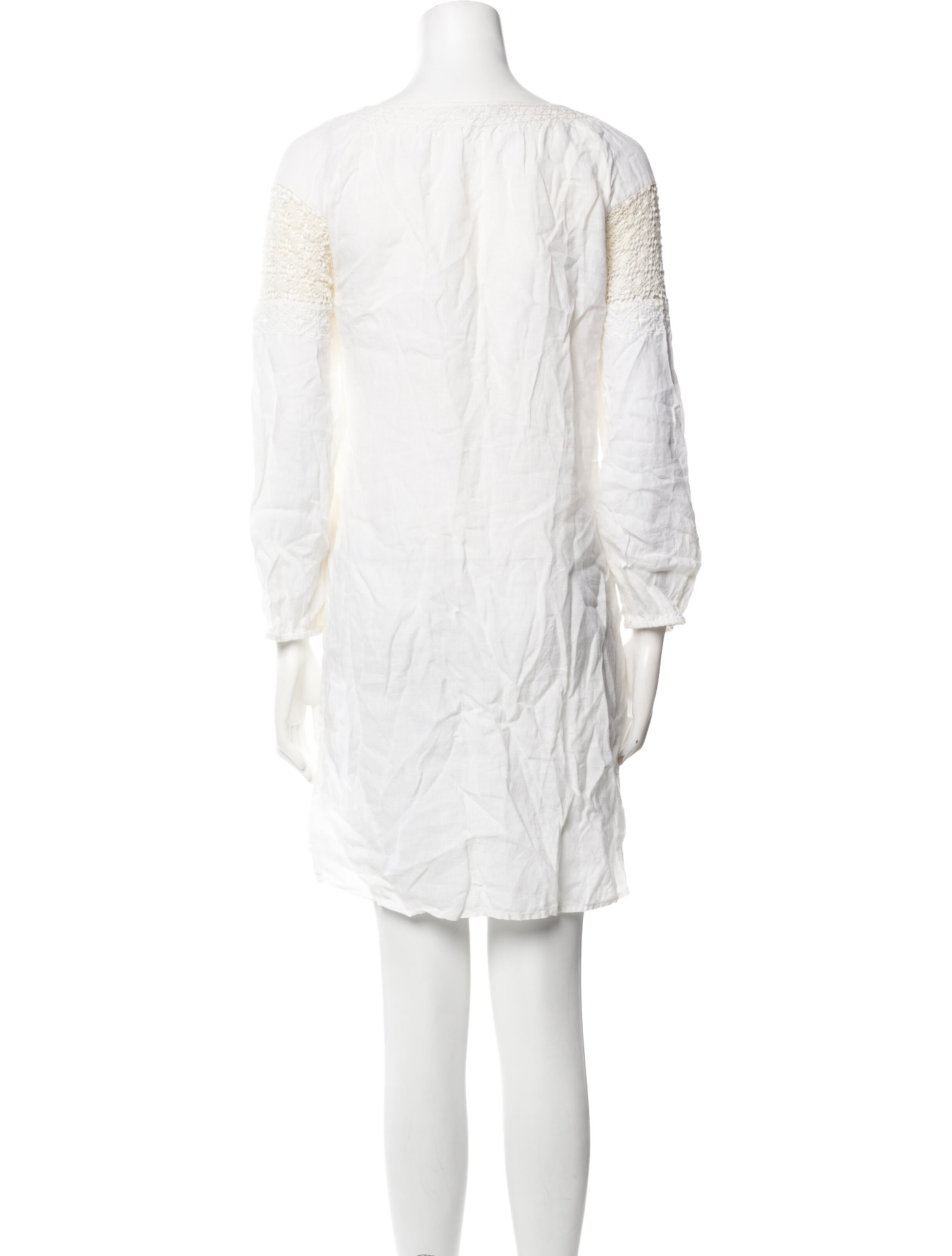 Nili Lotan Linen Mini Dress