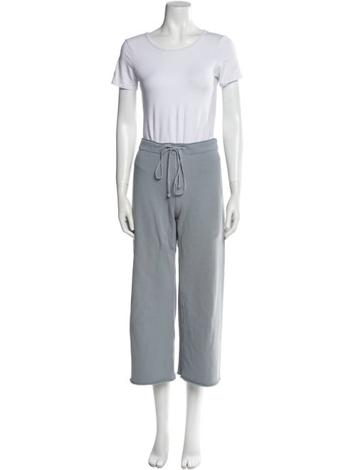 Nili Lotan Raw-Edge Trim Sweatpants