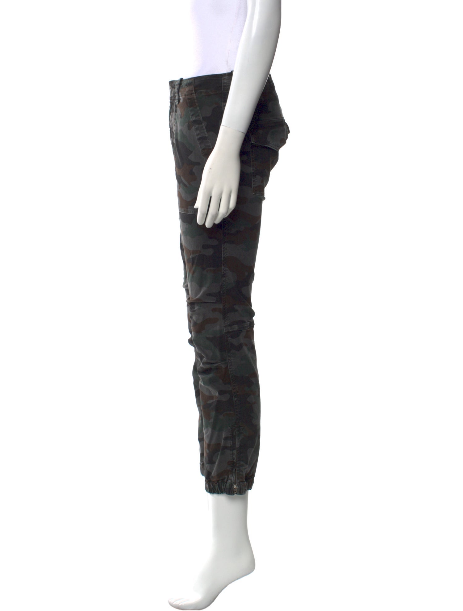 Nili Lotan Printed Skinny Leg Pants