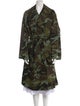 Nili Lotan Camouflage Print Coat