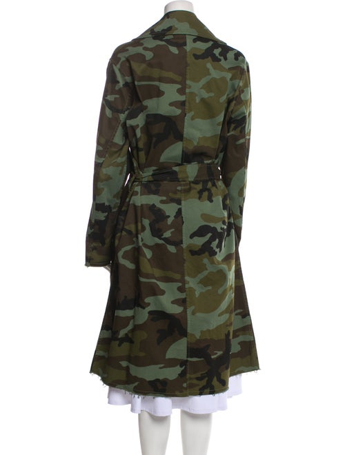 Nili Lotan Camouflage Print Coat