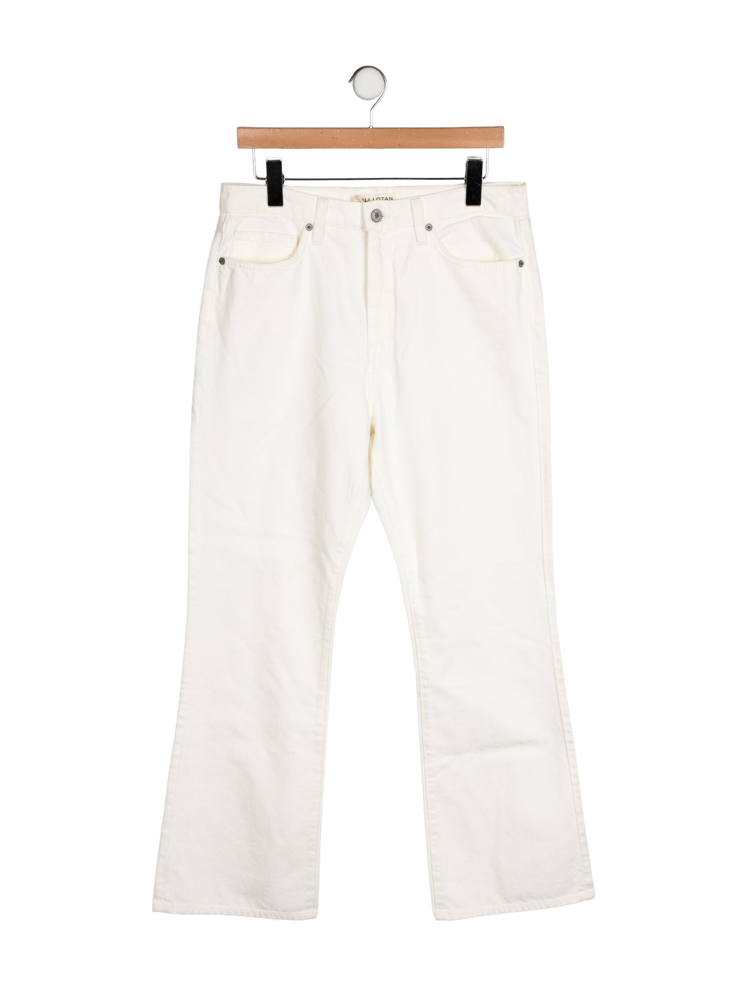 Nili Lotan High-Rise Wide Leg Jeans