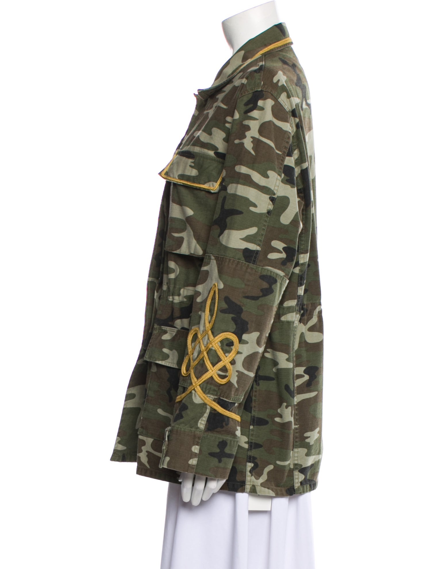 Nili Lotan Printed Utility Jacket