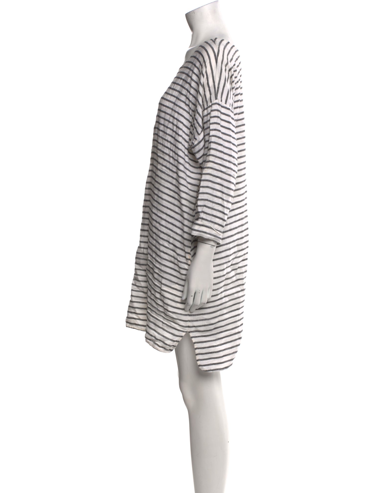 Nili Lotan Linen Mini Dress