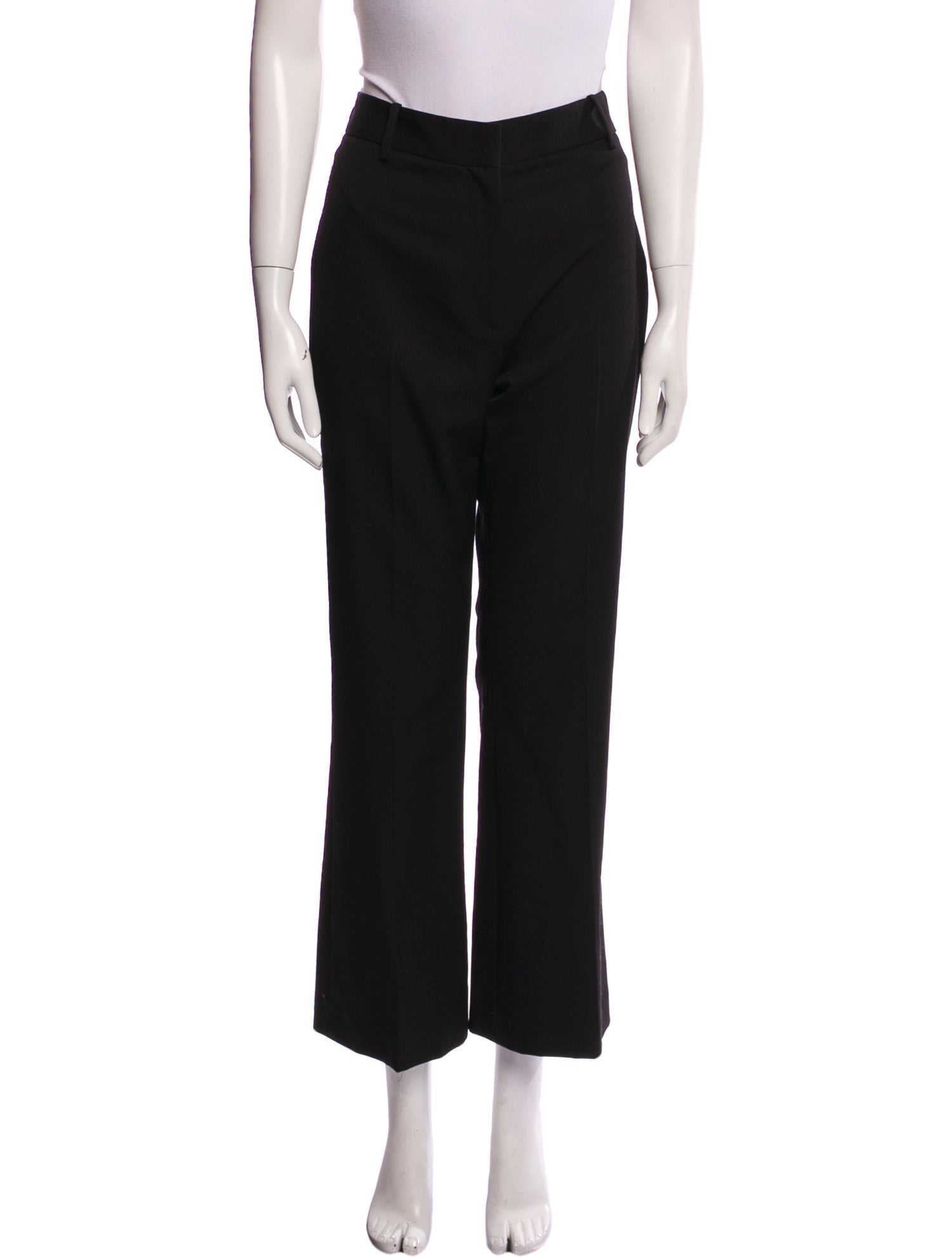 Nili Lotan Virgin Wool Wide Leg Pants