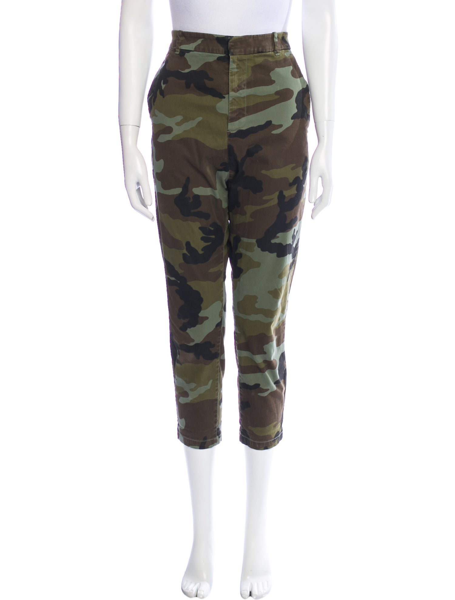 Nili Lotan High-Rise Straight Leg Jeans