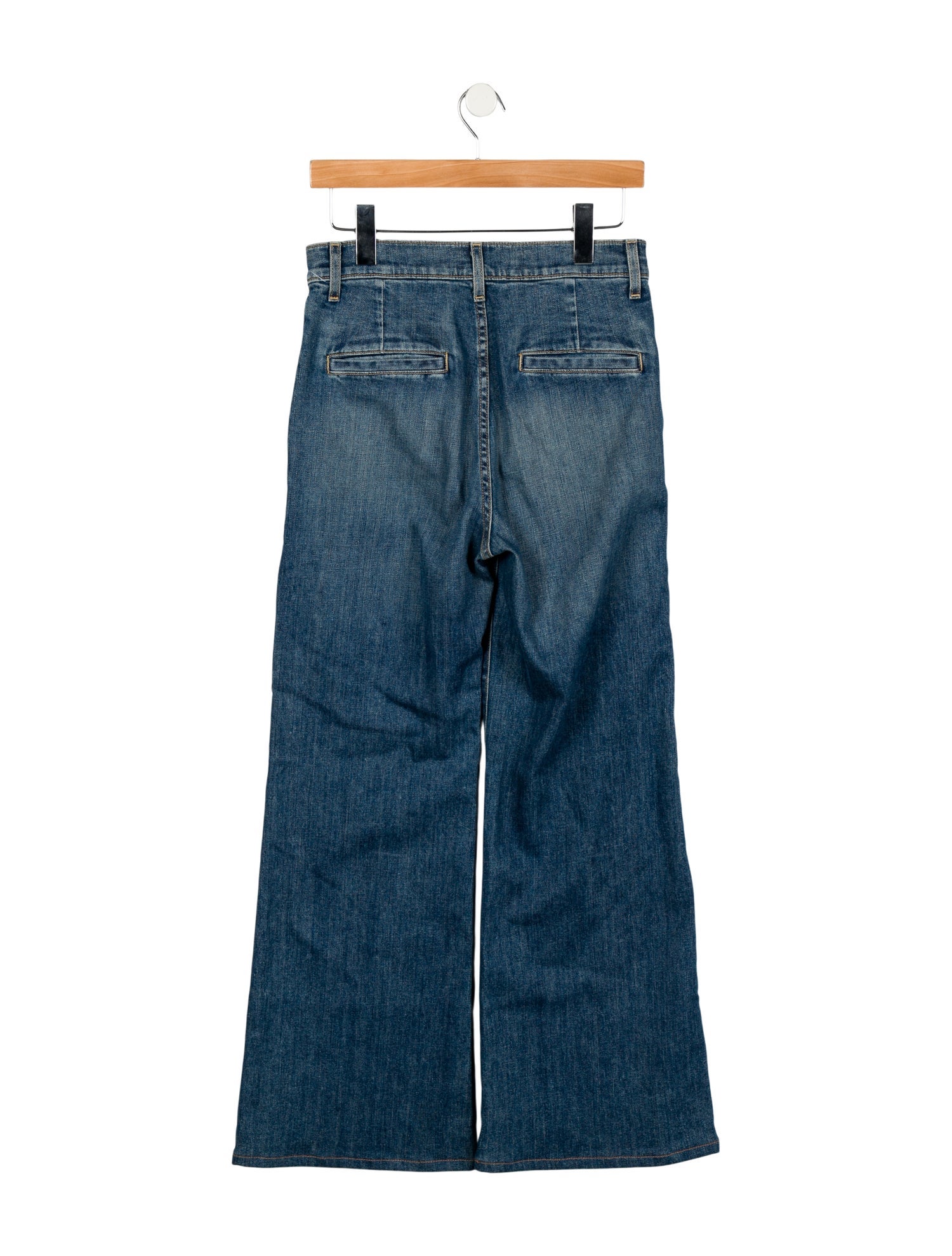 Nili Lotan High-Rise Wide Leg Jeans