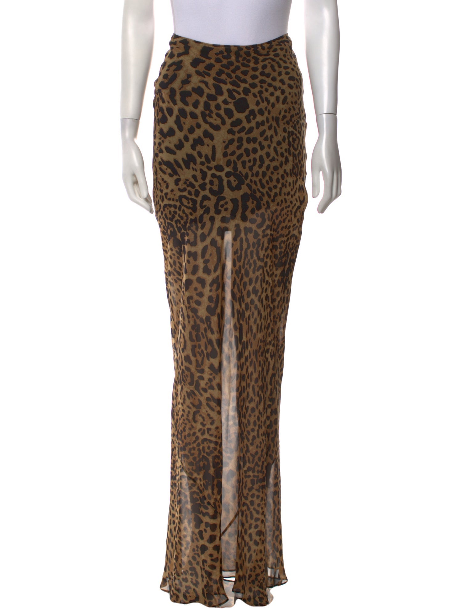 Nili Lotan Silk Long Skirt w/ Tags