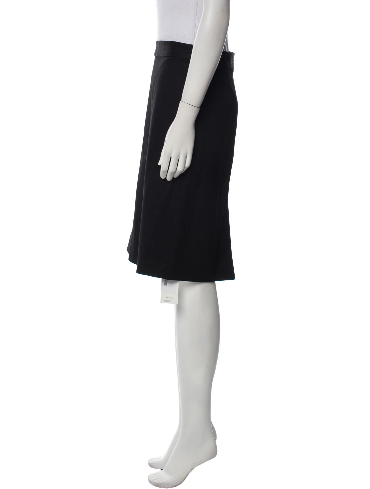 Nili Lotan Virgin Wool Knee-Length Skirt