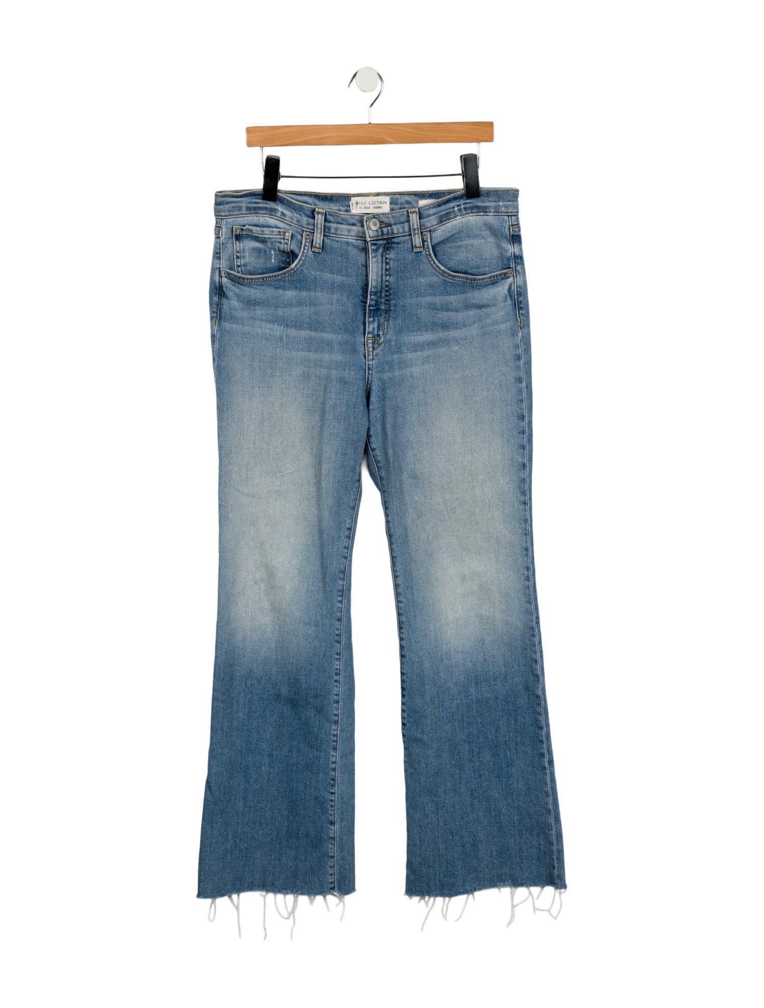 Nili Lotan High-Rise Wide Leg Jeans