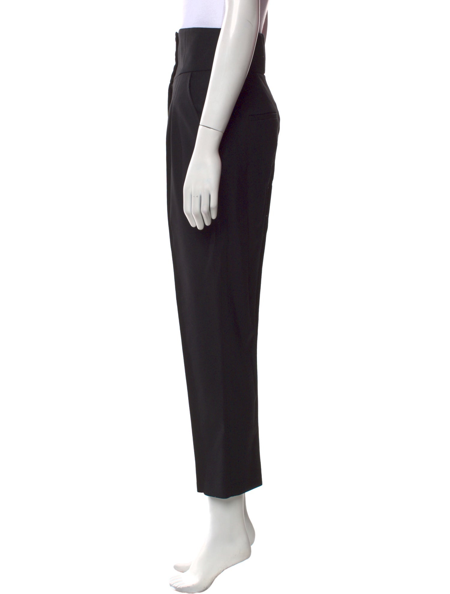 Nili Lotan Virgin Wool Straight Leg Pants