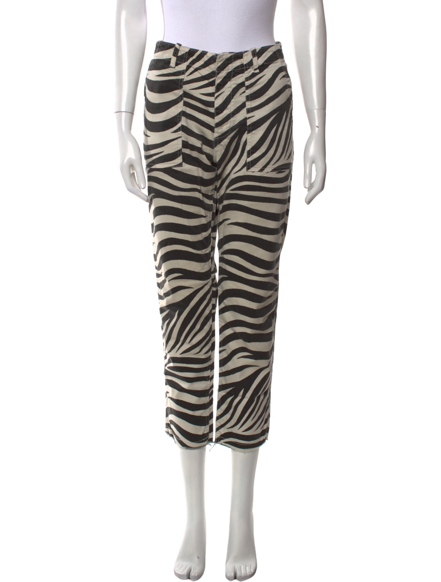 Nili Lotan Striped Straight Leg Pants