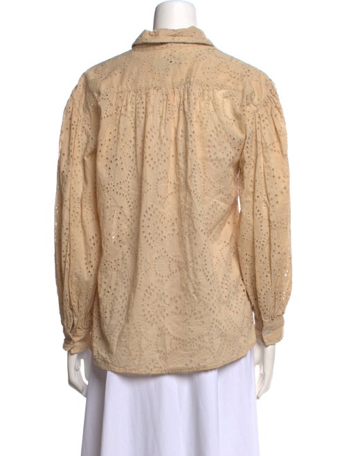 Nili Lotan Long Sleeve Button-Up Top