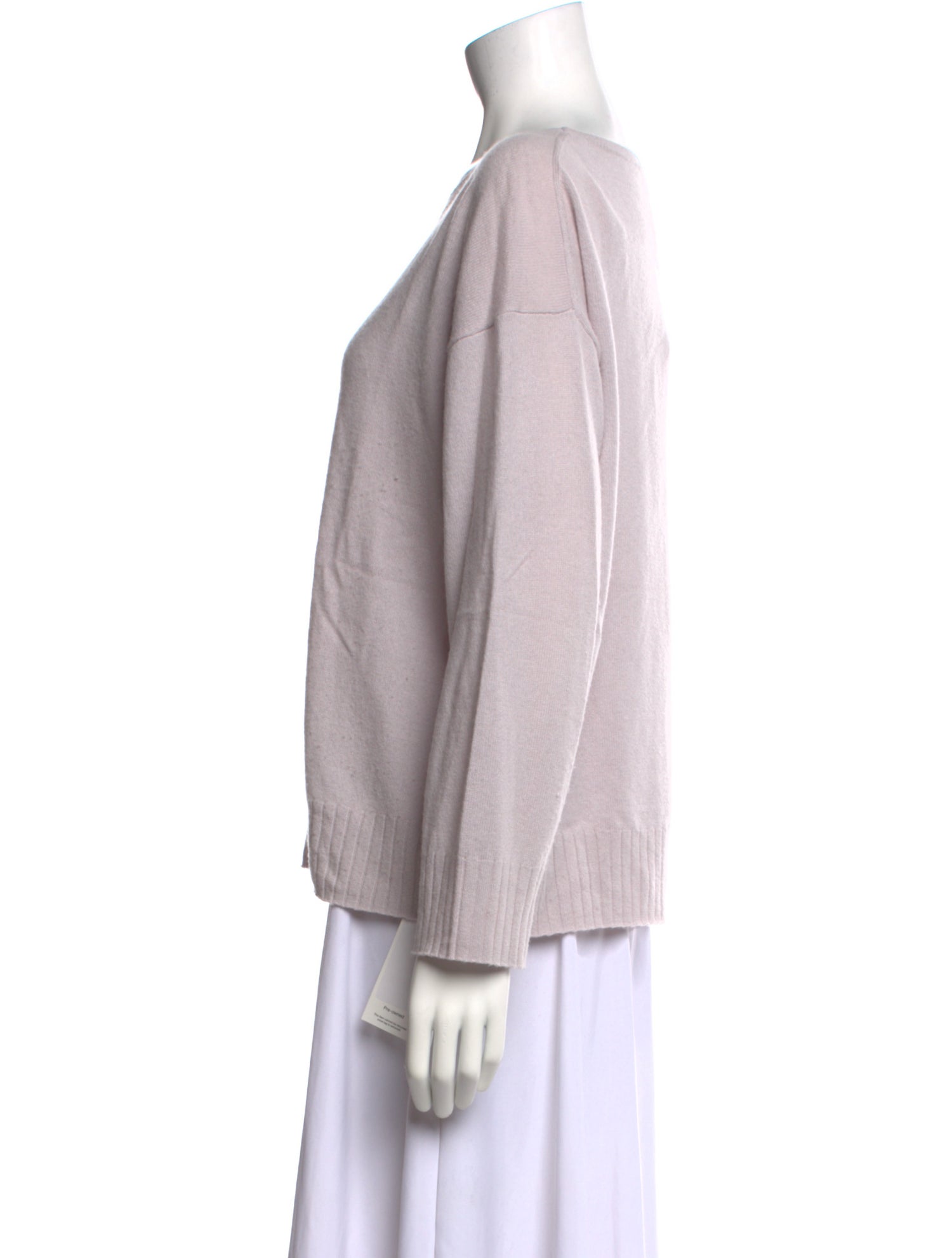 Nili Lotan Cashmere Bateau Neckline Sweater