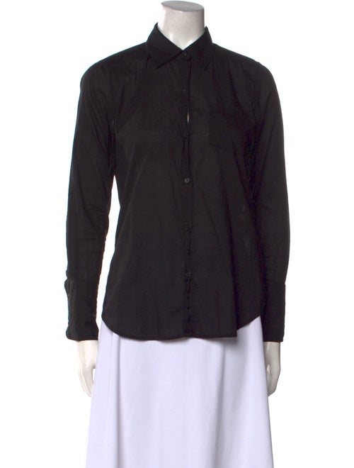 Nili Lotan Long Sleeve Button-Up Top