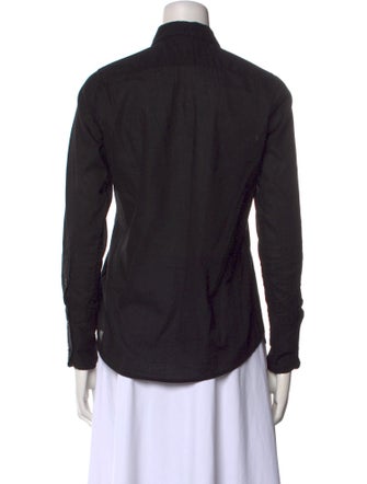 Nili Lotan Long Sleeve Button-Up Top