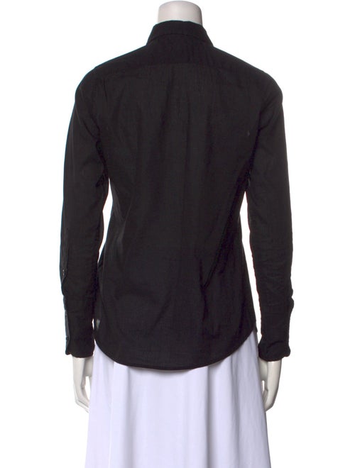 Nili Lotan Long Sleeve Button-Up Top