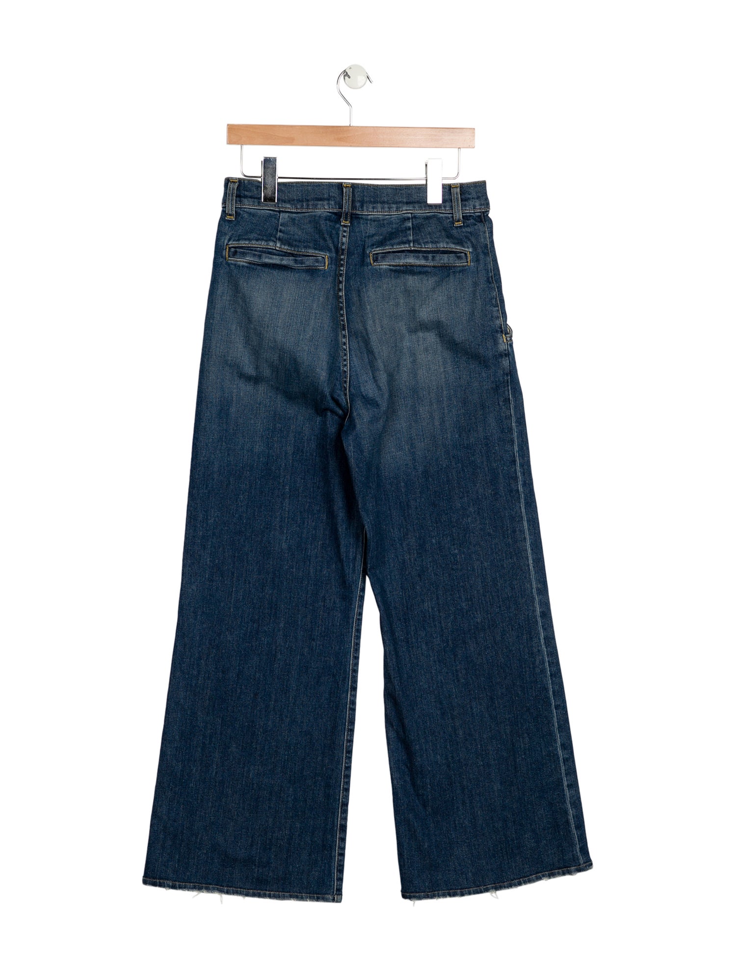 Nili Lotan High-Rise Wide Leg Jeans