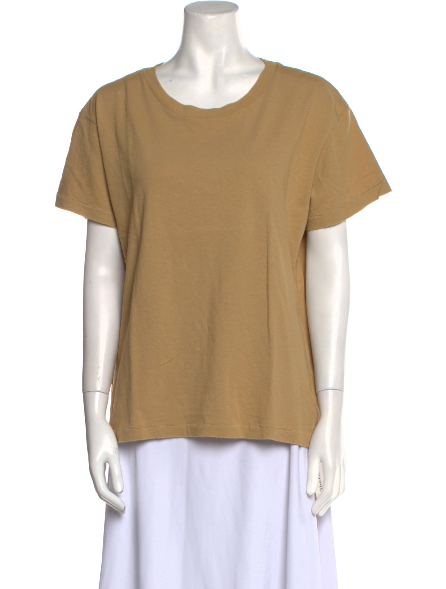 Nili Lotan Scoop Neck Short Sleeve T-Shirt