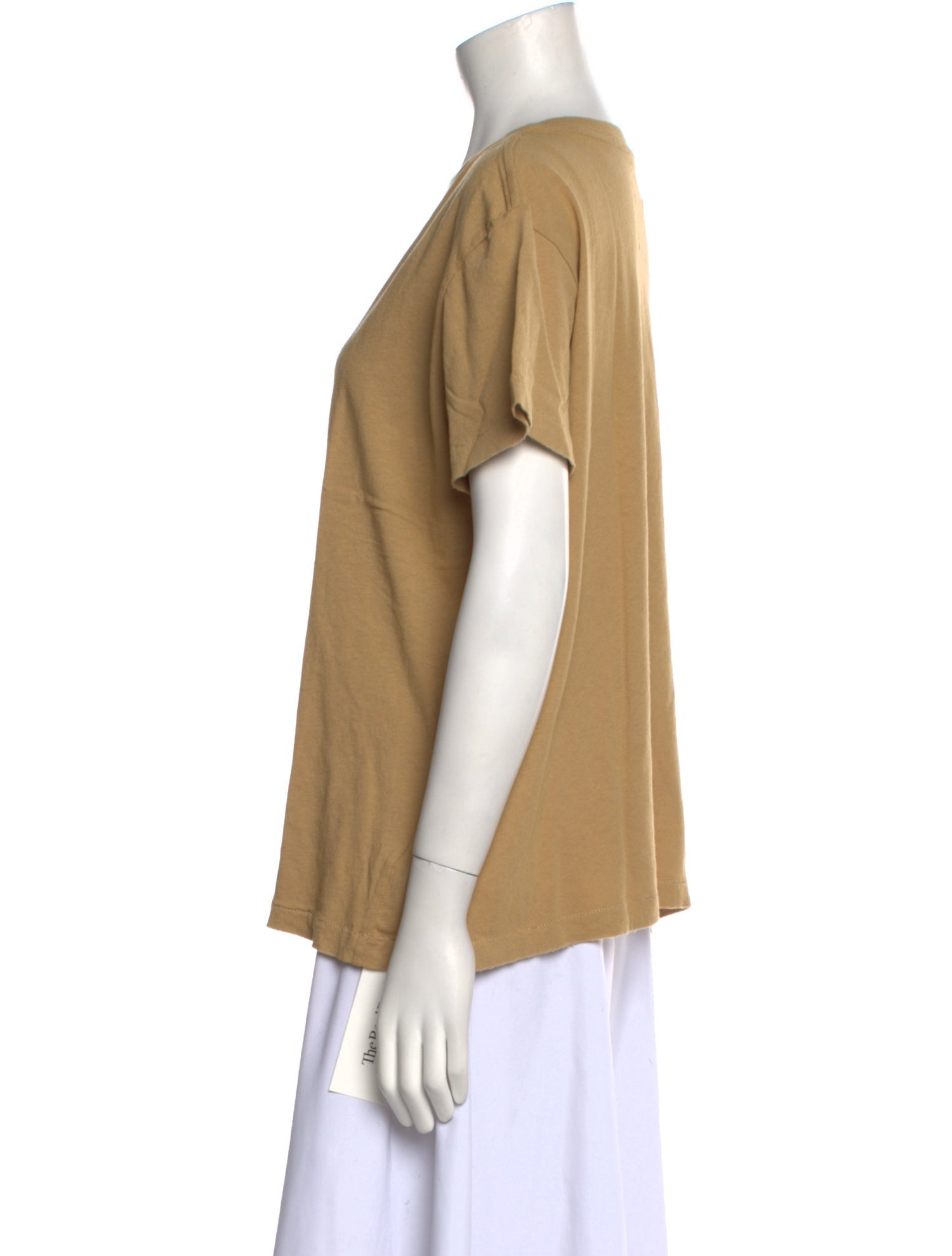 Nili Lotan Scoop Neck Short Sleeve T-Shirt