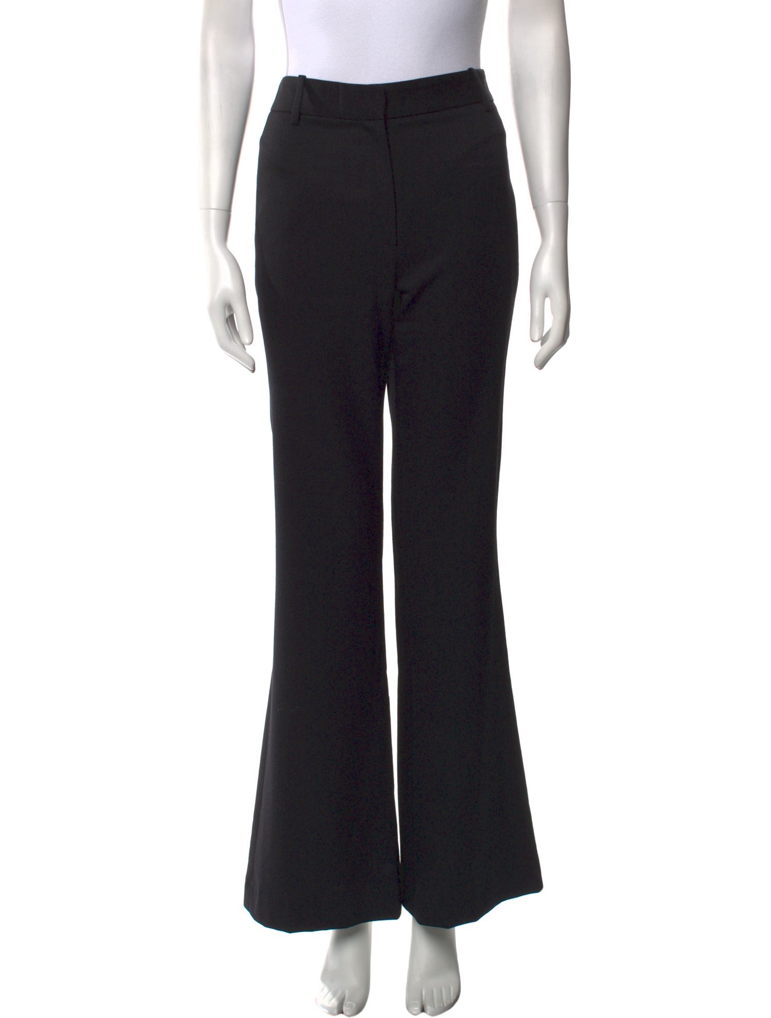 Nili Lotan Virgin Wool Wide Leg Pants