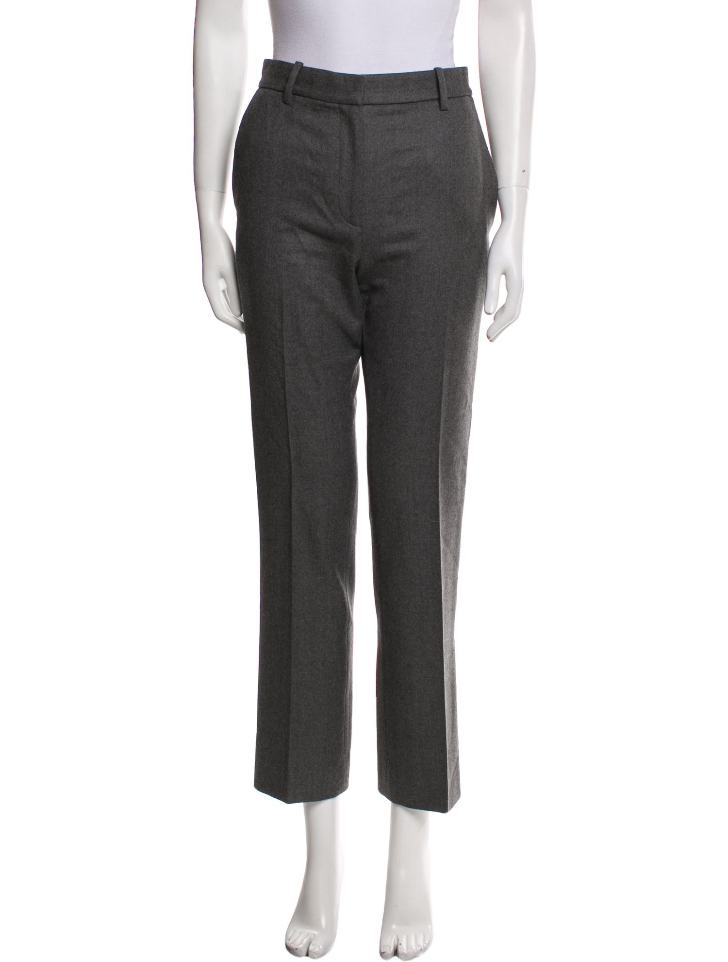 Nili Lotan Virgin Wool Straight Leg Pants