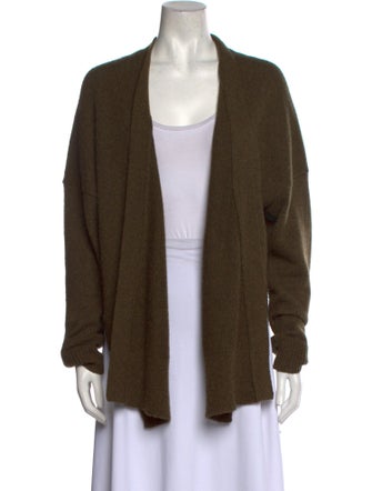 Nili Lotan Merino Wool Open Front Sweater