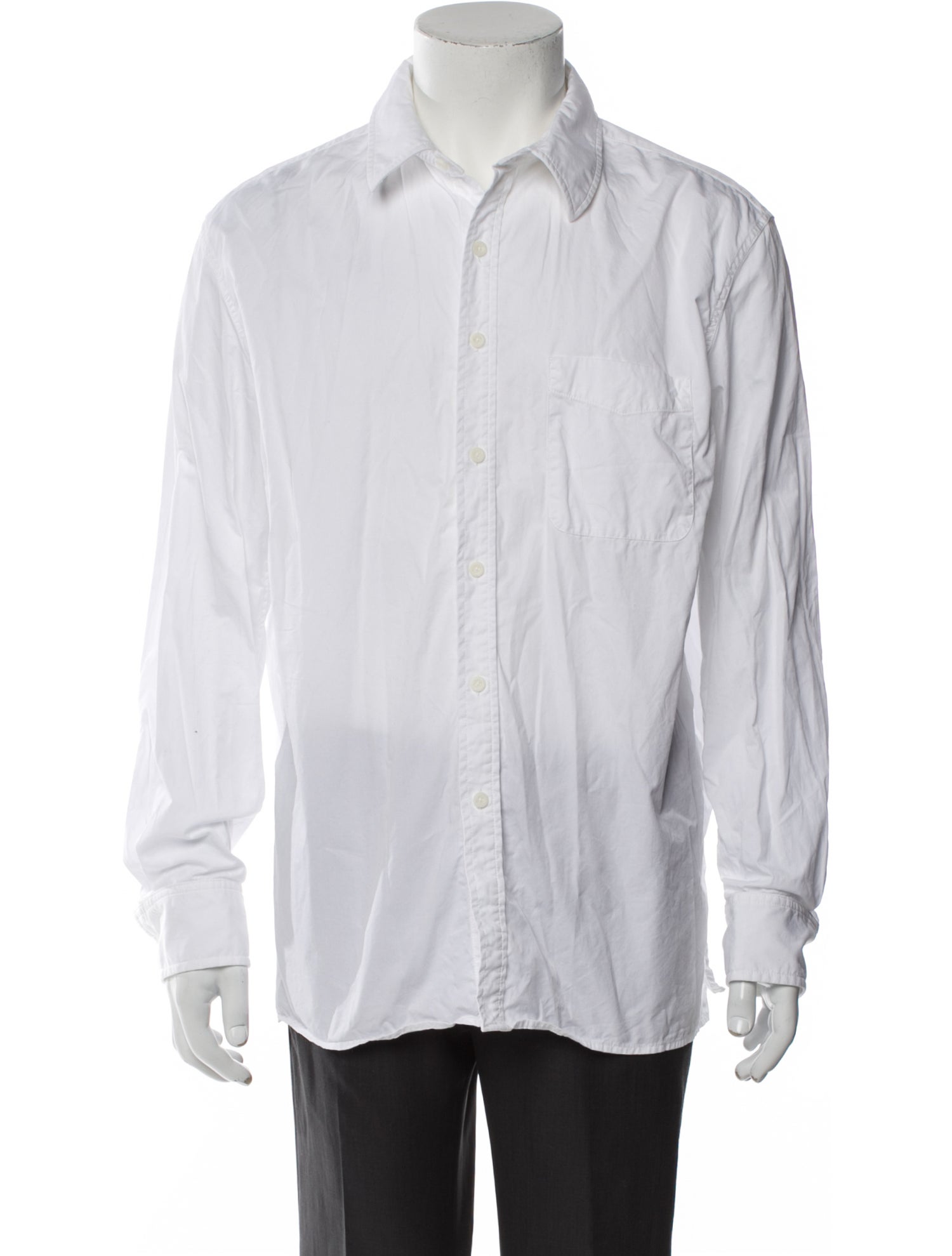 Nili Lotan Long Sleeve Tuxedo Shirt