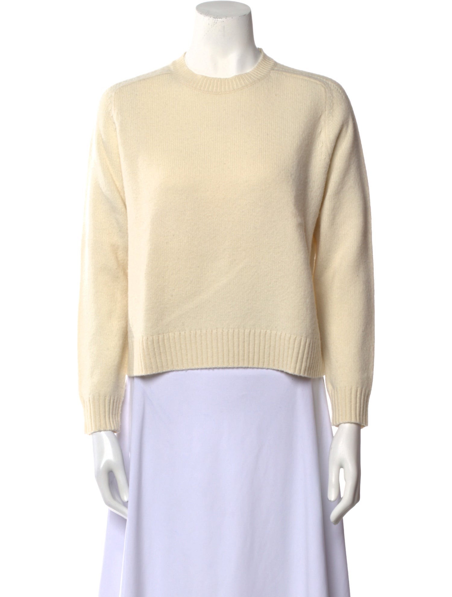 Nili Lotan Merino Wool Crew Neck Sweater