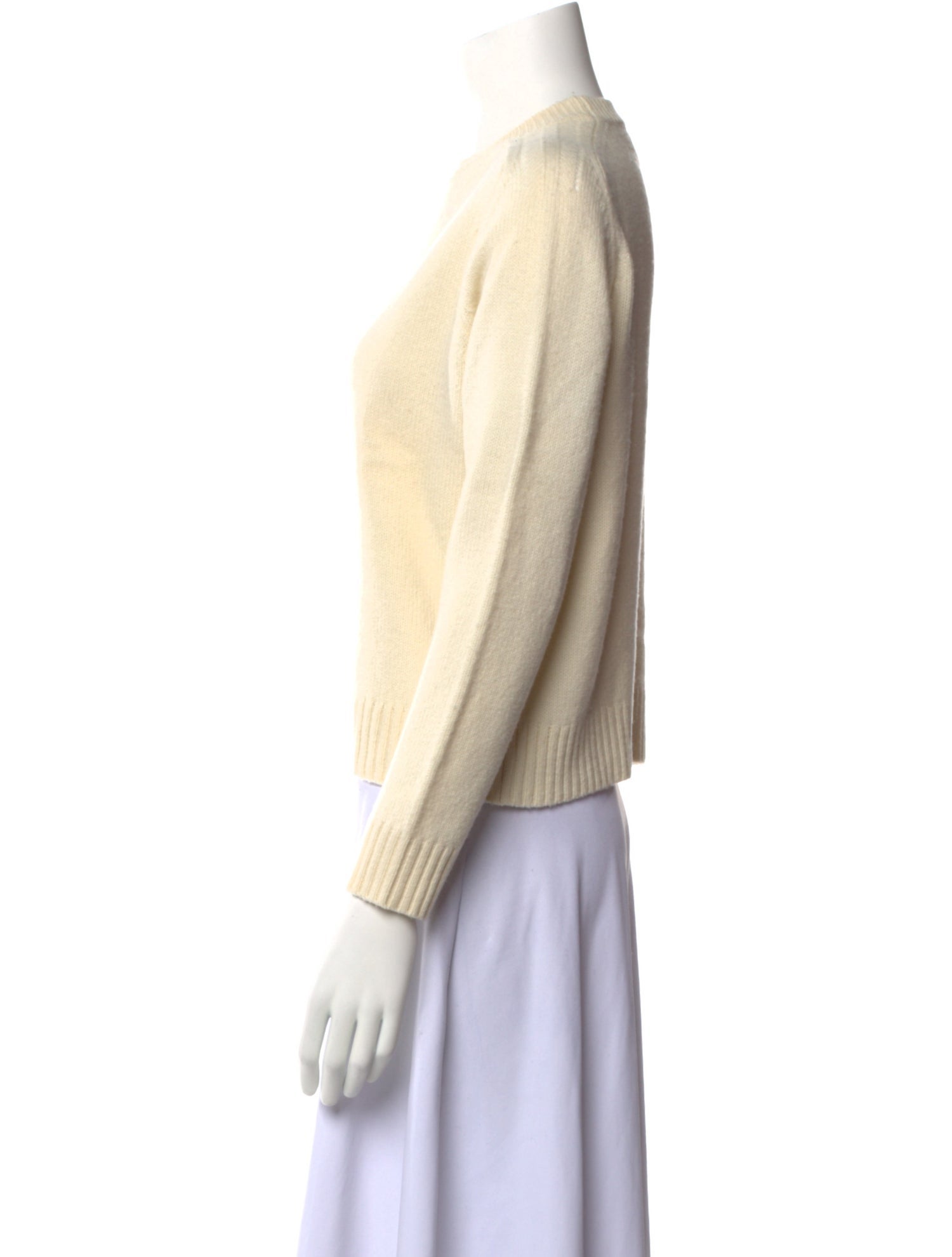 Nili Lotan Merino Wool Crew Neck Sweater