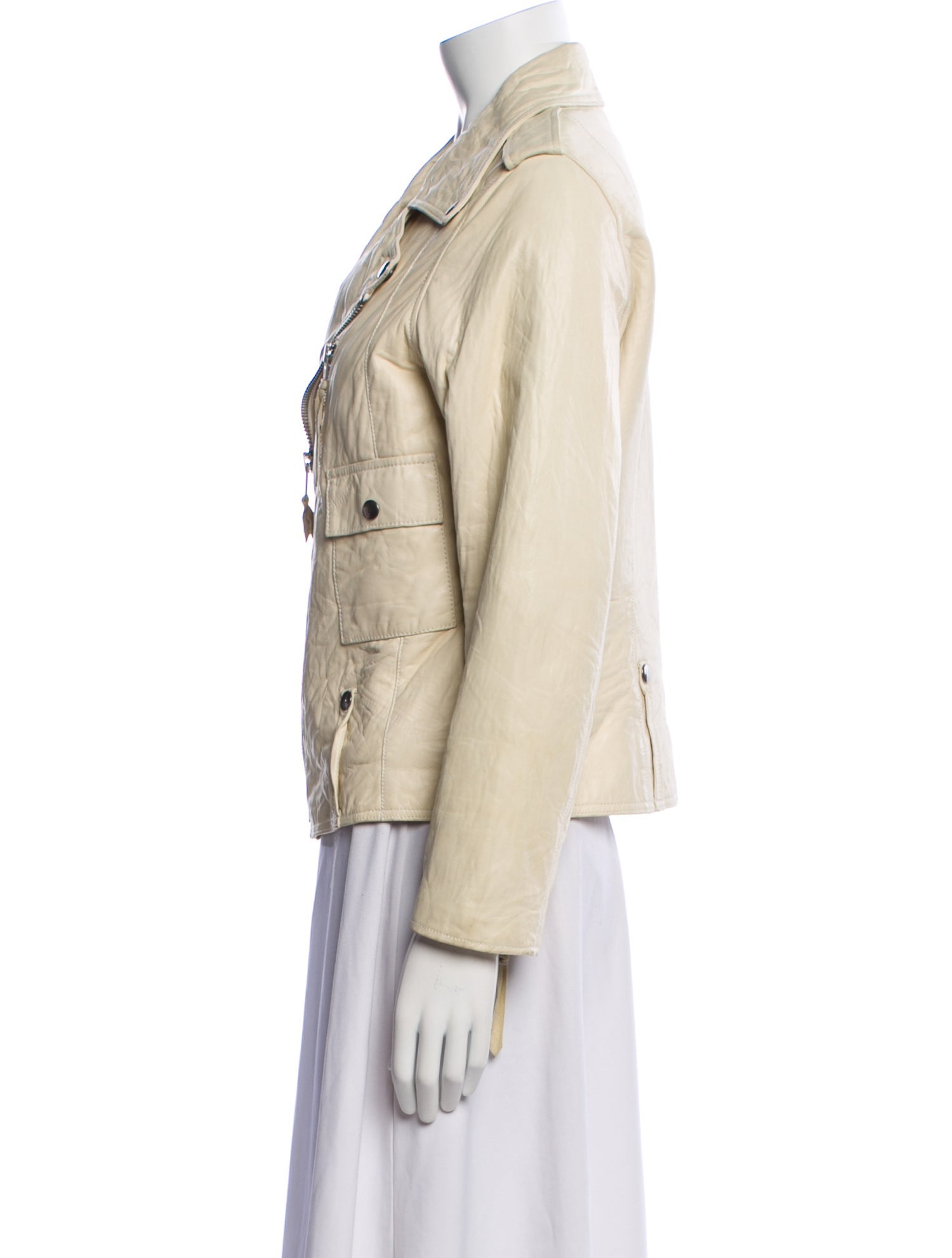 Nili Lotan Leather Biker Jacket