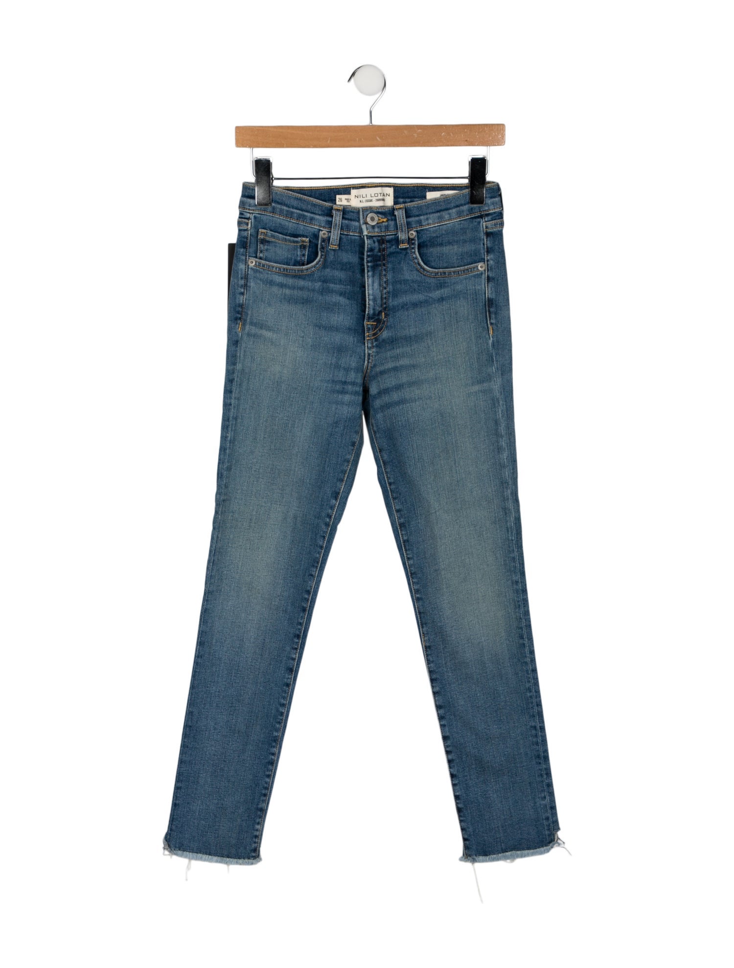 Nili Lotan Mid-Rise Skinny Leg Jeans w/ Tags