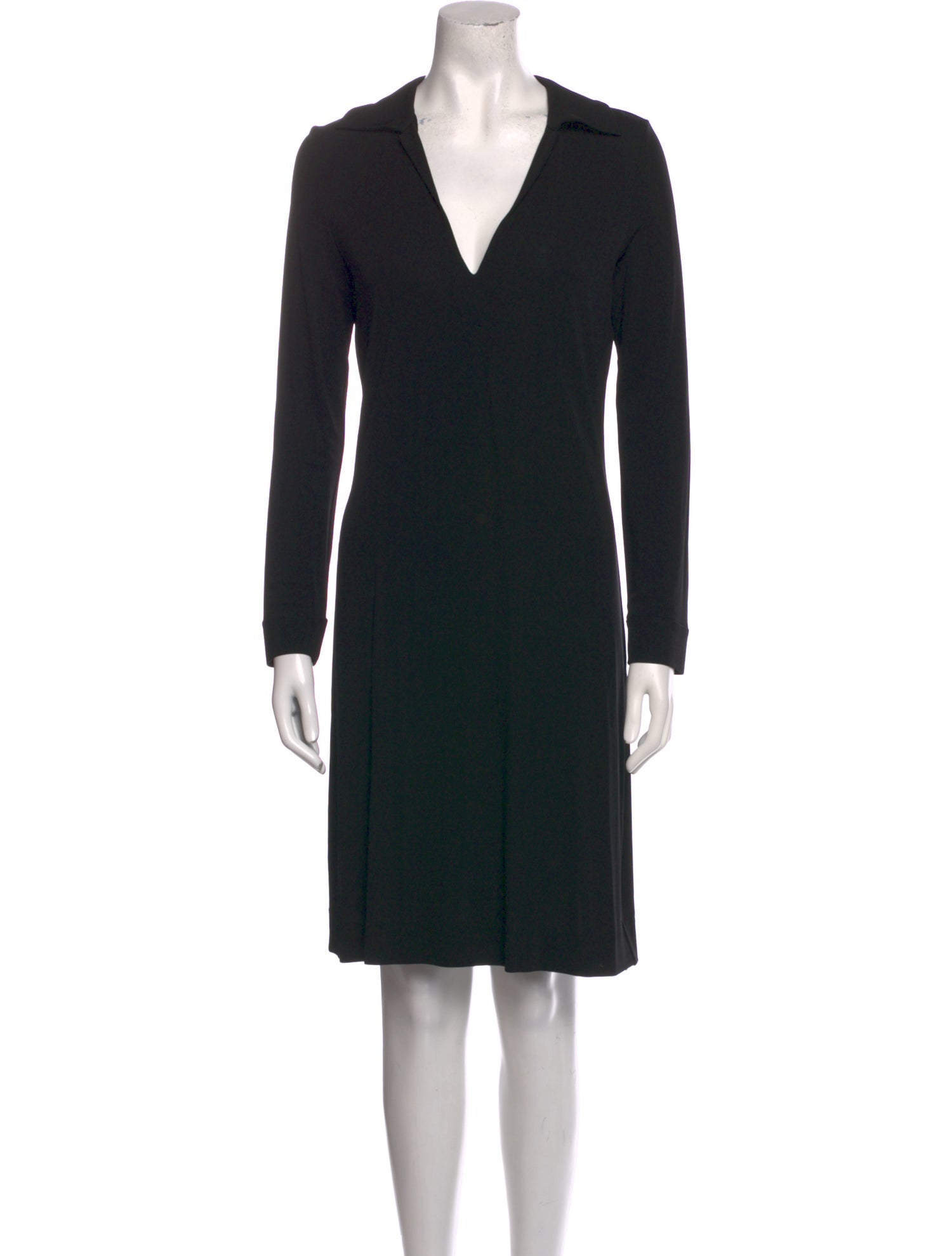 Nili Lotan V-Neck Mini Dress