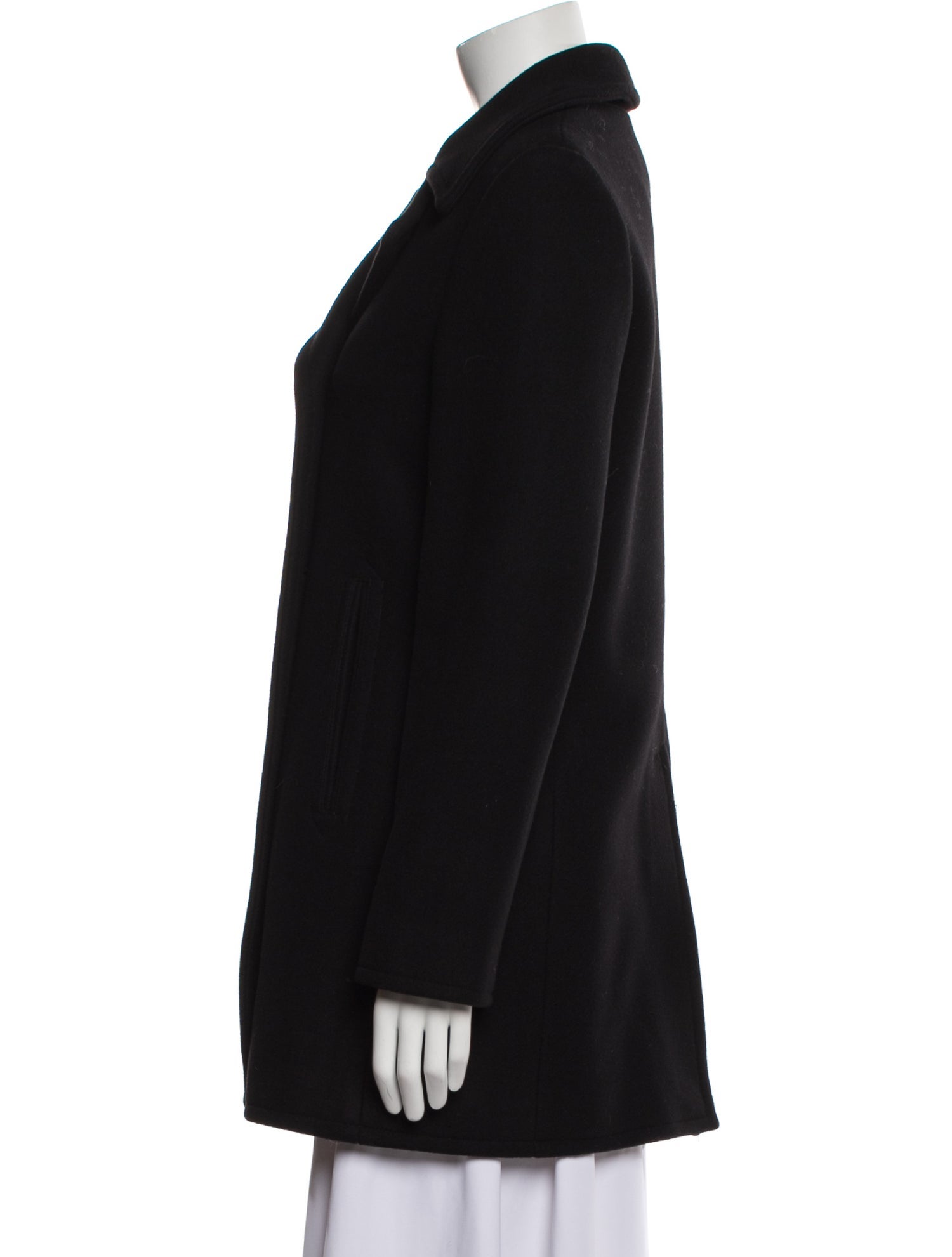 Nili Lotan Virgin Wool Peacoat