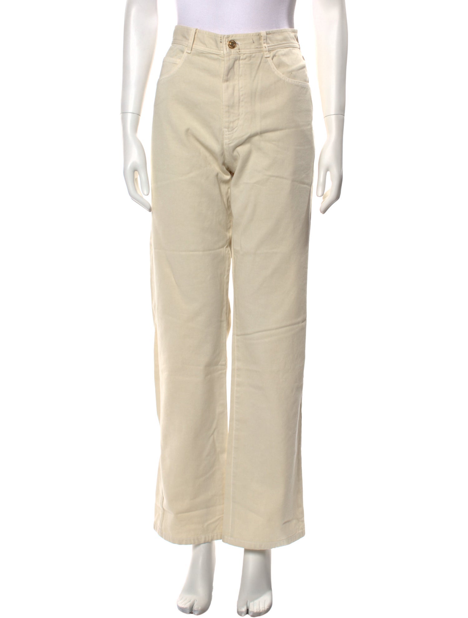 Nili Lotan High-Rise Wide Leg Jeans