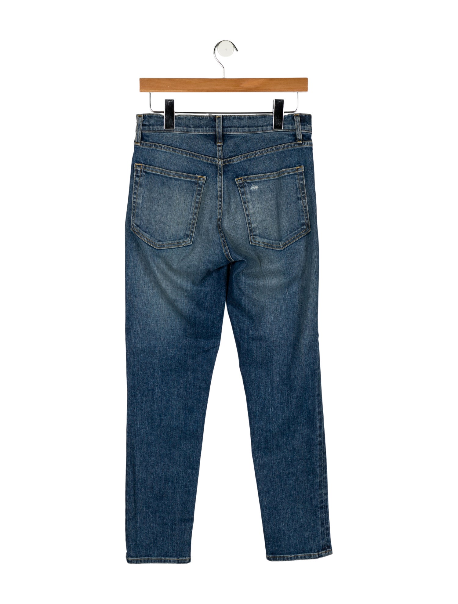 Nili Lotan Mid-Rise Skinny Leg Jeans