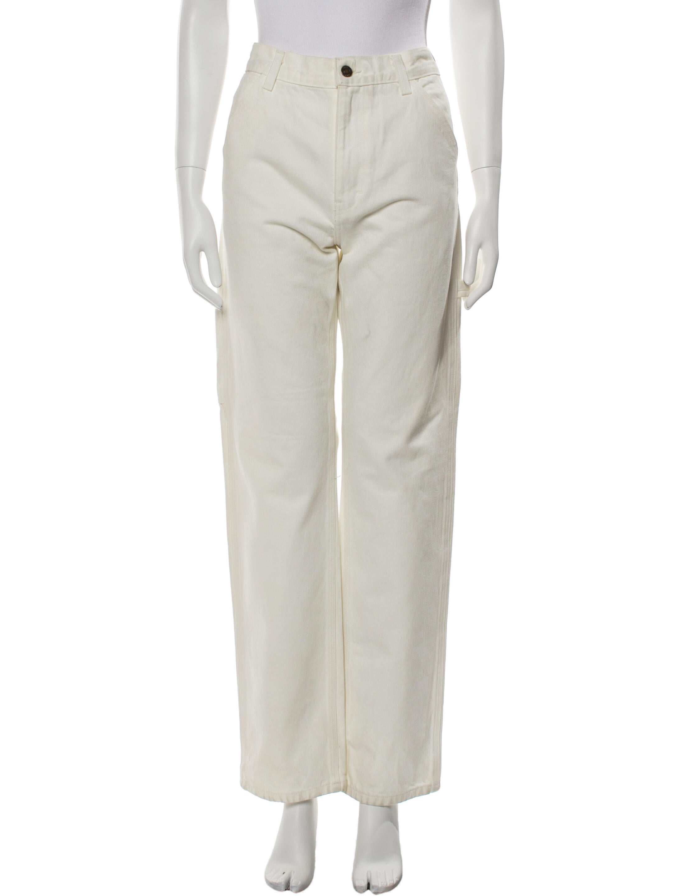 Nili Lotan High-Rise Straight Leg Jeans